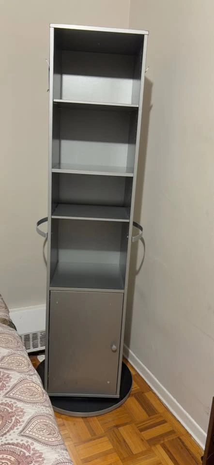 Full Length Mirror with shelves and hooks - photo 3