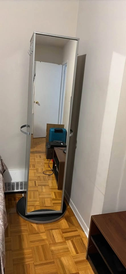 Full Length Mirror with shelves and hooks - photo 4