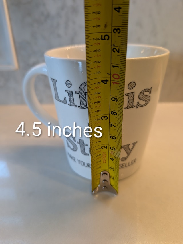 Life is a story, Make yours a best seller mug - photo 5