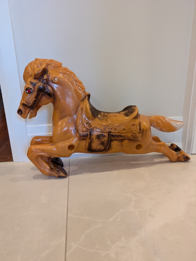 Vintage Plastic Rocking Horse