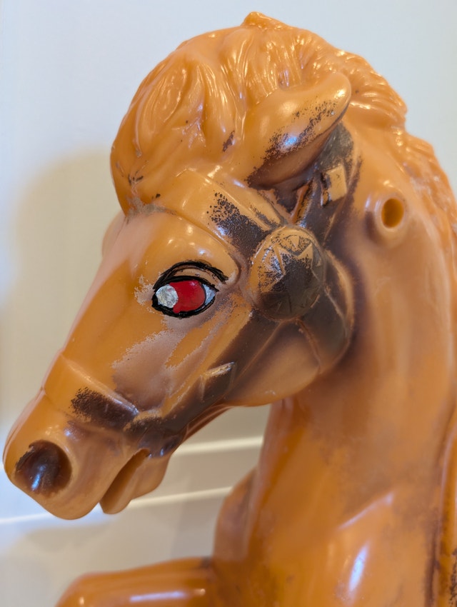 Vintage Plastic Rocking Horse - photo 2