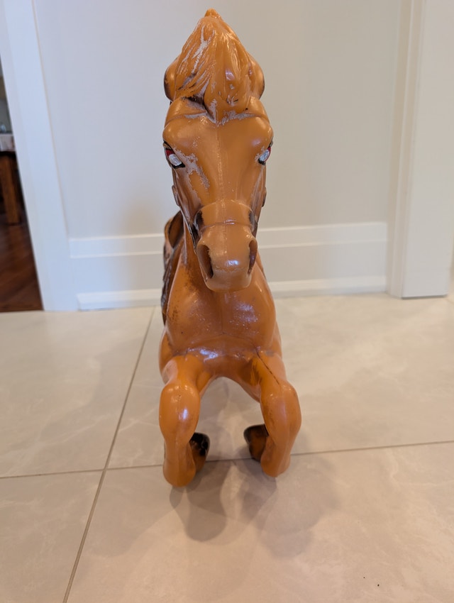 Vintage Plastic Rocking Horse - photo 4