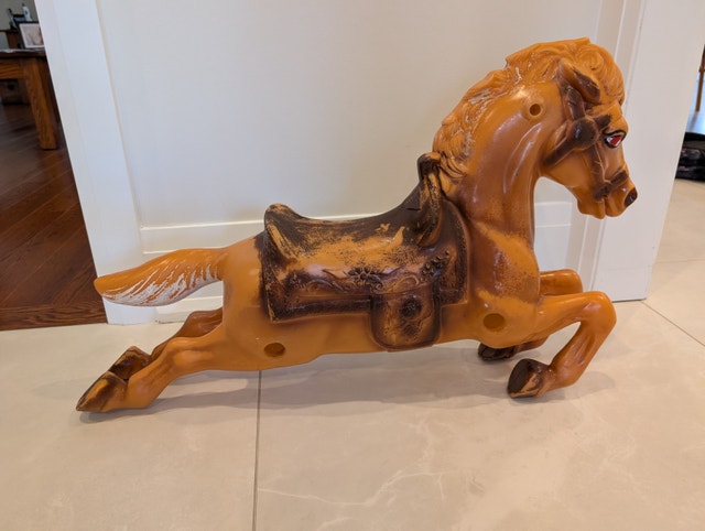 Vintage Plastic Rocking Horse - photo 5