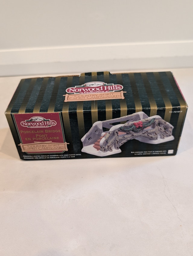 Norwood Hills Country Spirit Porcelain Bridge 51-7219-8