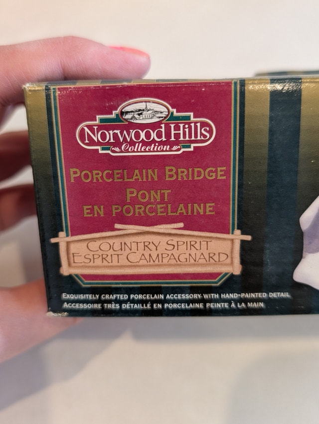 Norwood Hills Country Spirit Porcelain Bridge 51-7219-8 - photo 2