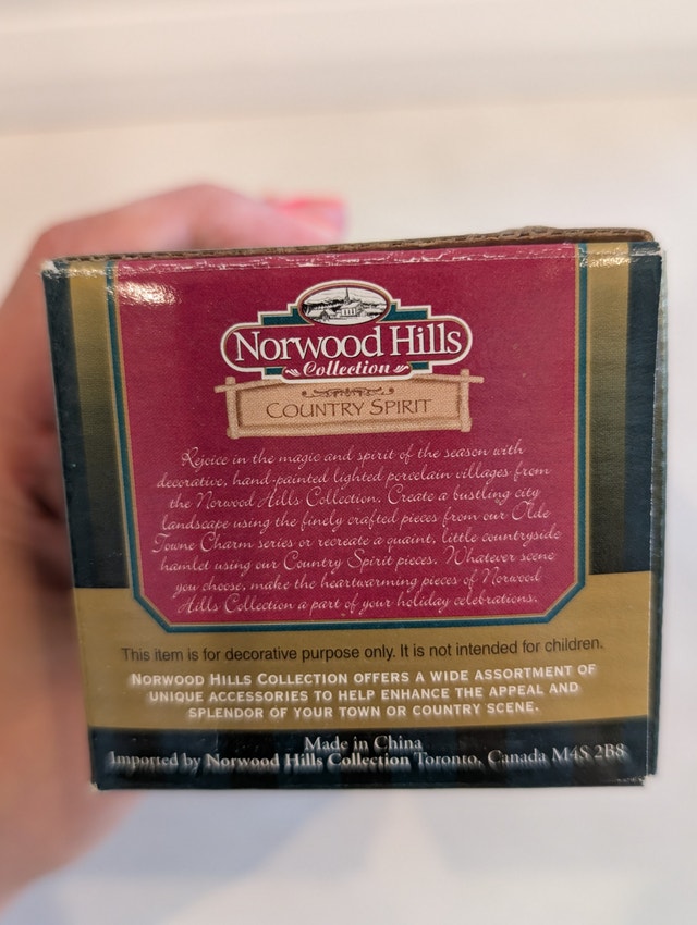 Norwood Hills Country Spirit Porcelain Bridge 51-7219-8 - photo 3