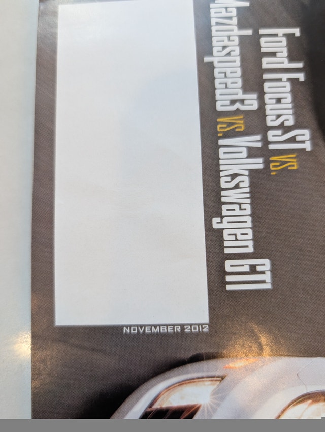 Road & Track Magazine November 2012 - photo 2
