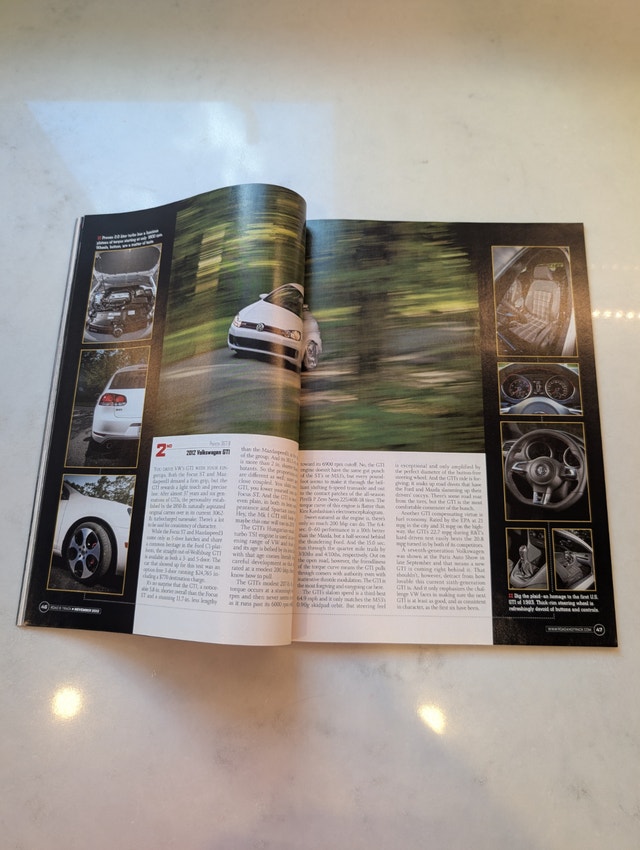 Road & Track Magazine November 2012 - photo 3