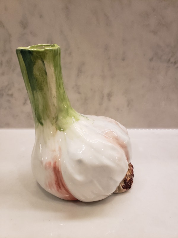 Vintage Vietri Garlic Vase Made in Italy 8984 - photo 2