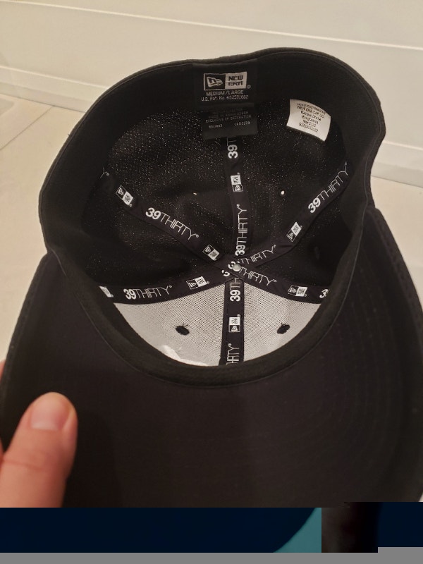 New Era brand new Black and white baseball cap hat - photo 4