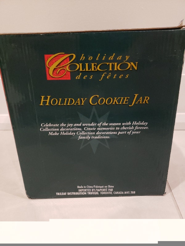 Holiday Collection Holiday Santa Cookie Jar - photo 3