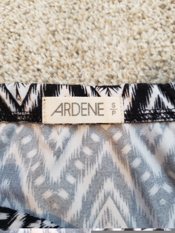 Ardene women's size small black and white women's maxi dress - photo 4