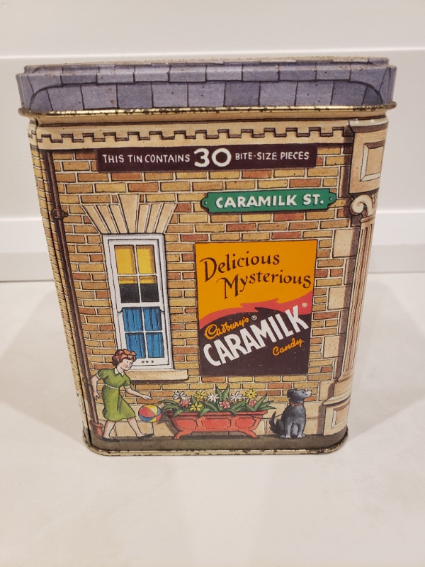 Cadbury's Caramilk Candy vintage tin