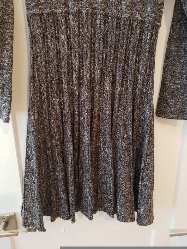 Max Studio Women's Size Large Grey Dress with cowl neck - photo 3