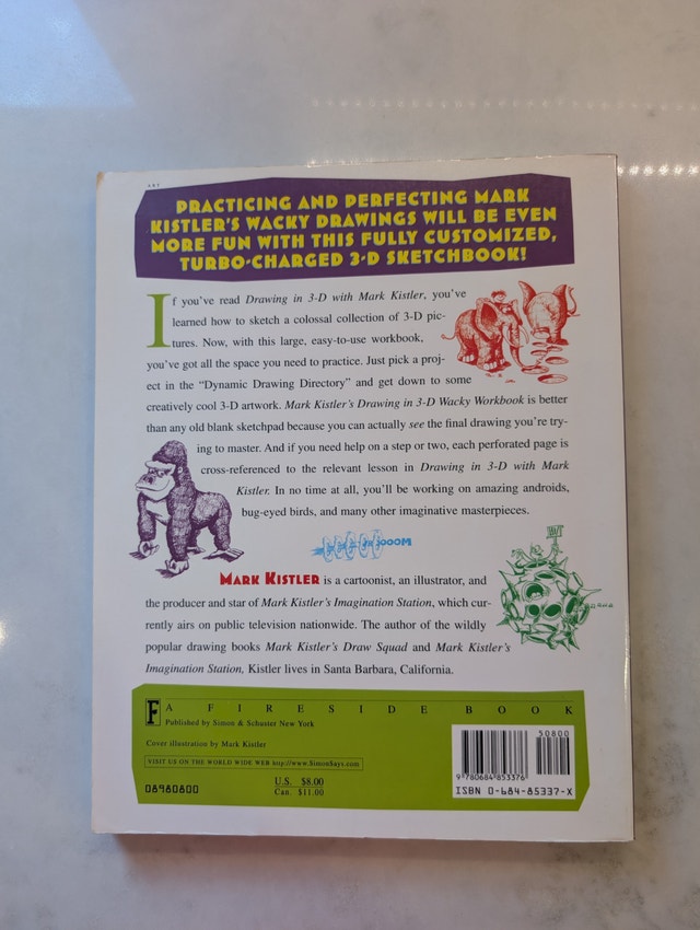 Mark Kister's Drawing in 3-D Wacky Workbook - photo 2