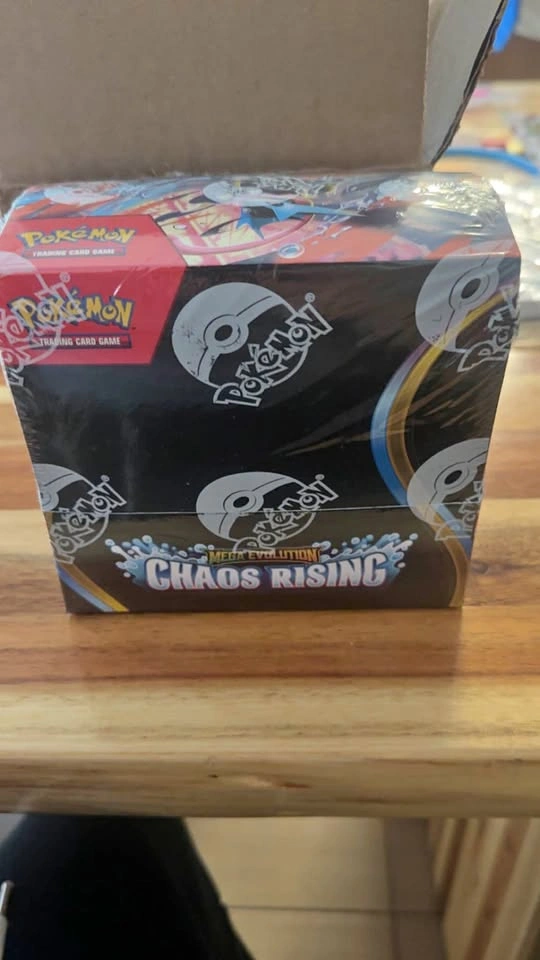 Pokemon Trading Card Game Mega Evolution Chaos Rising booster bo