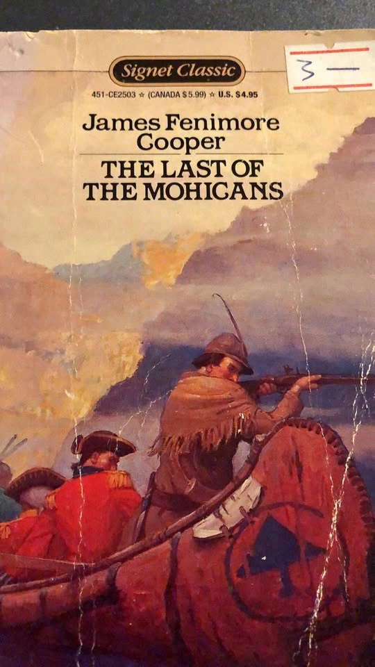 ⚽️ The Last of the Mohicans by James Fenimore Cooper