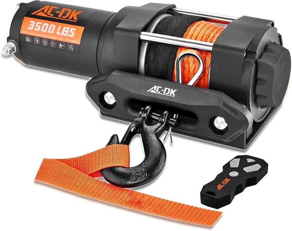 AC-DK 3500 LBS Electric Winch Wireless Remote