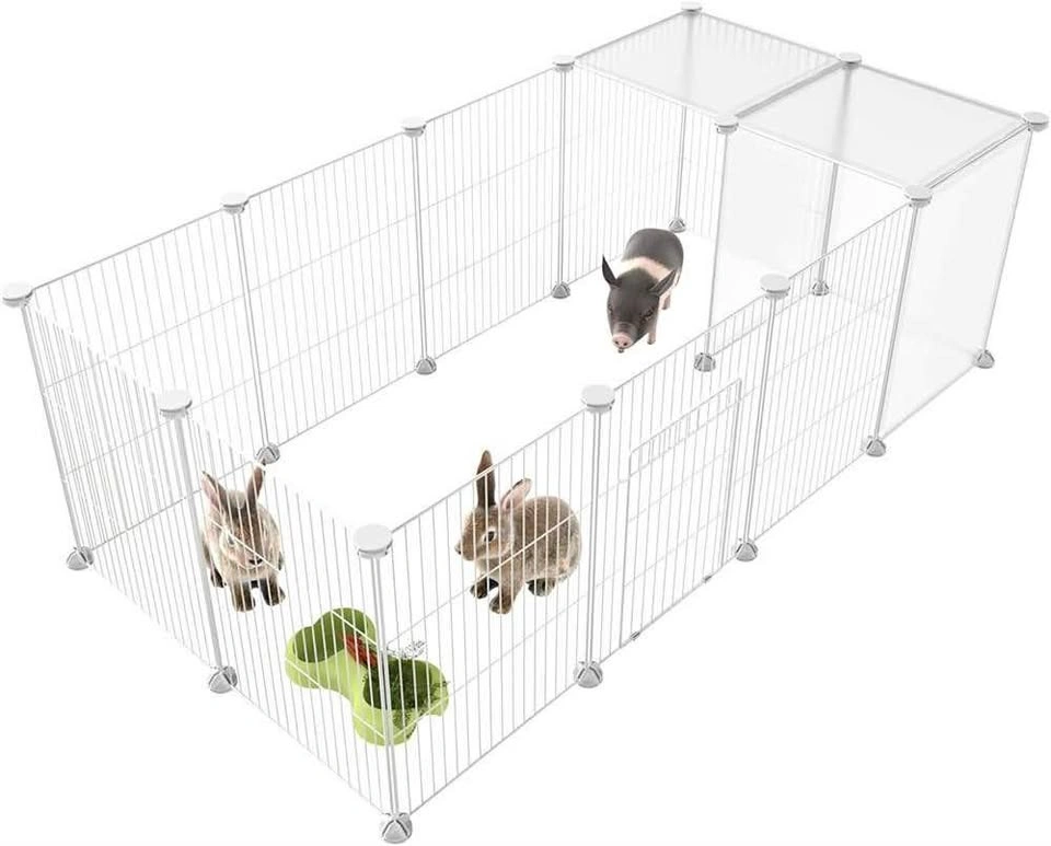 HOMIDEC Modular Pet Playpen Small Animals Cage