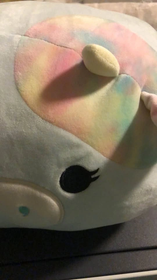 ⚽️ Medium Size Rainbow Tie-Dye Cow Squishmallow - photo 4