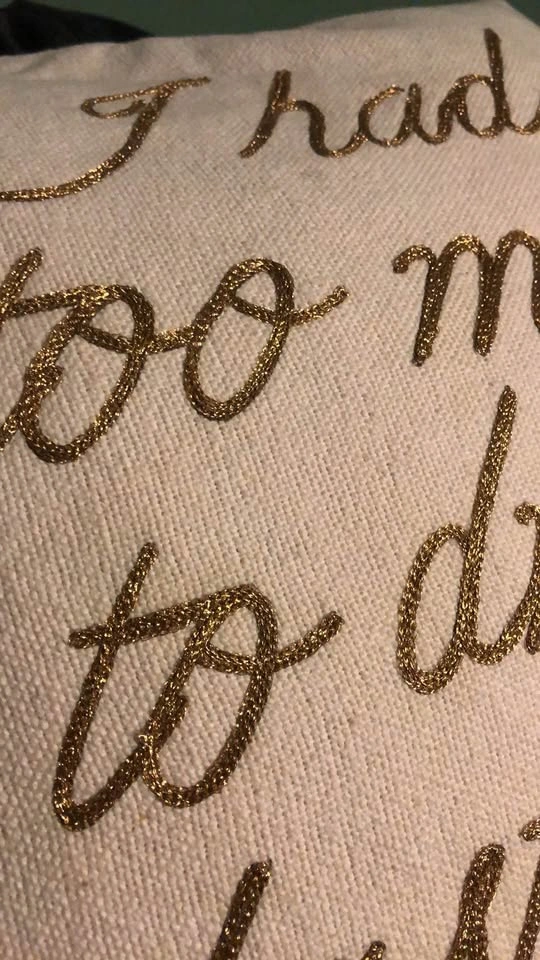 ⚽️ Throw Pillow “I had too much to dream last night” - photo 2