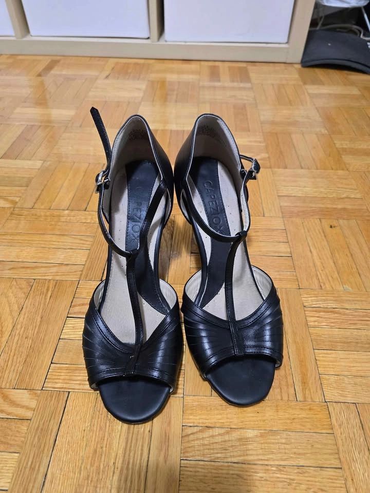 Capezio BR128 Alandra Latin T-Strap 2.5" Flared Heel Shoe - photo 2