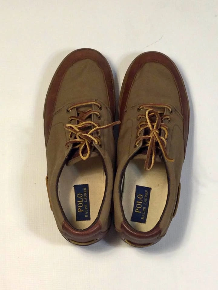 ⚽️Polo RL Canvas Boat Shoes Sneakers, size 11