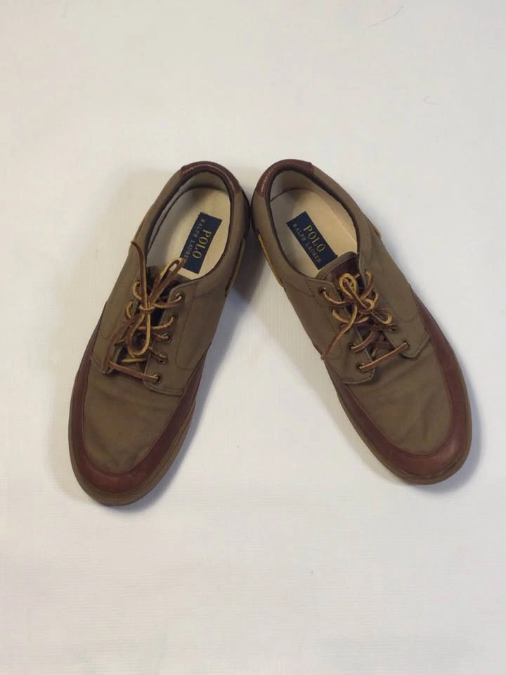 ⚽️Polo RL Canvas Boat Shoes Sneakers, size 11 - photo 2