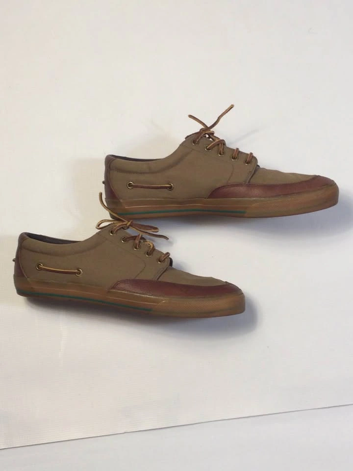 ⚽️Polo RL Canvas Boat Shoes Sneakers, size 11 - photo 3