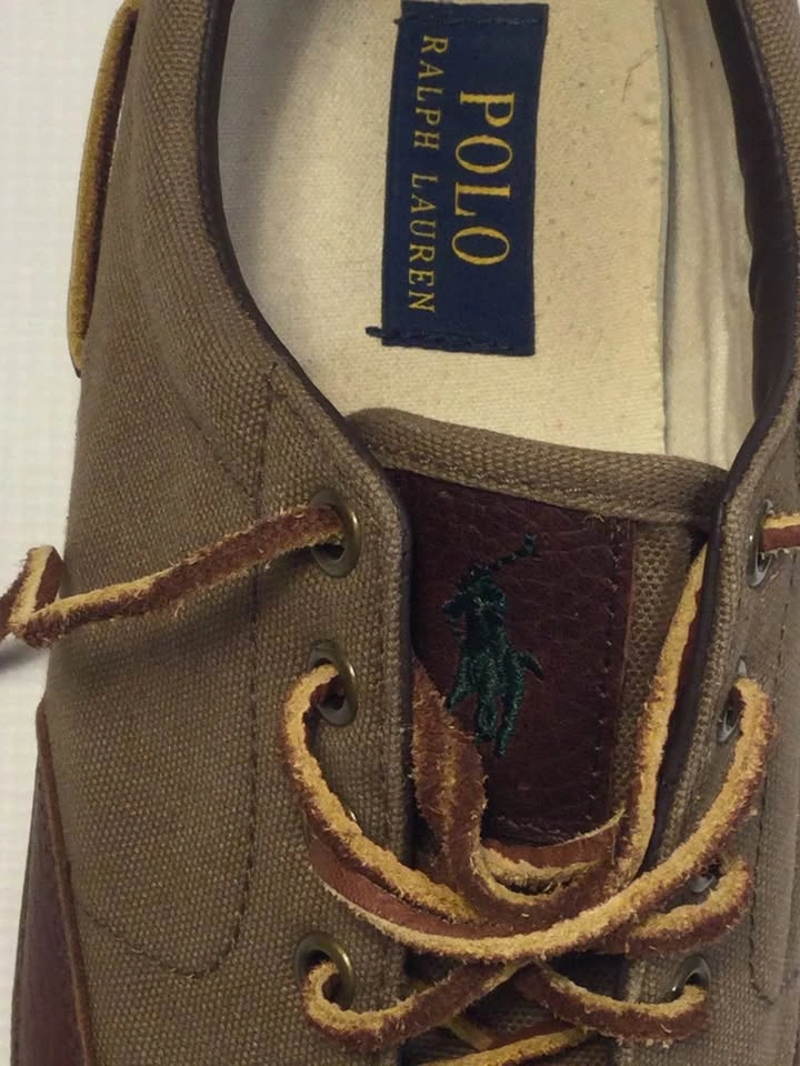 ⚽️Polo RL Canvas Boat Shoes Sneakers, size 11 - photo 5