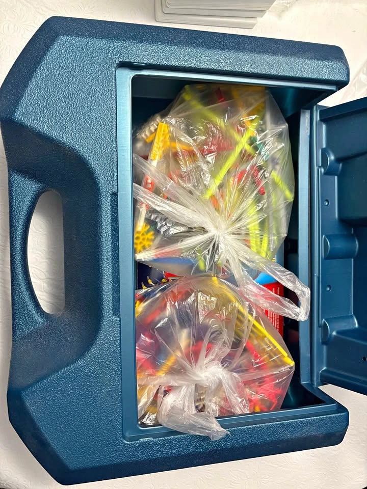 Blue Carrying Case K'NEX Building Set