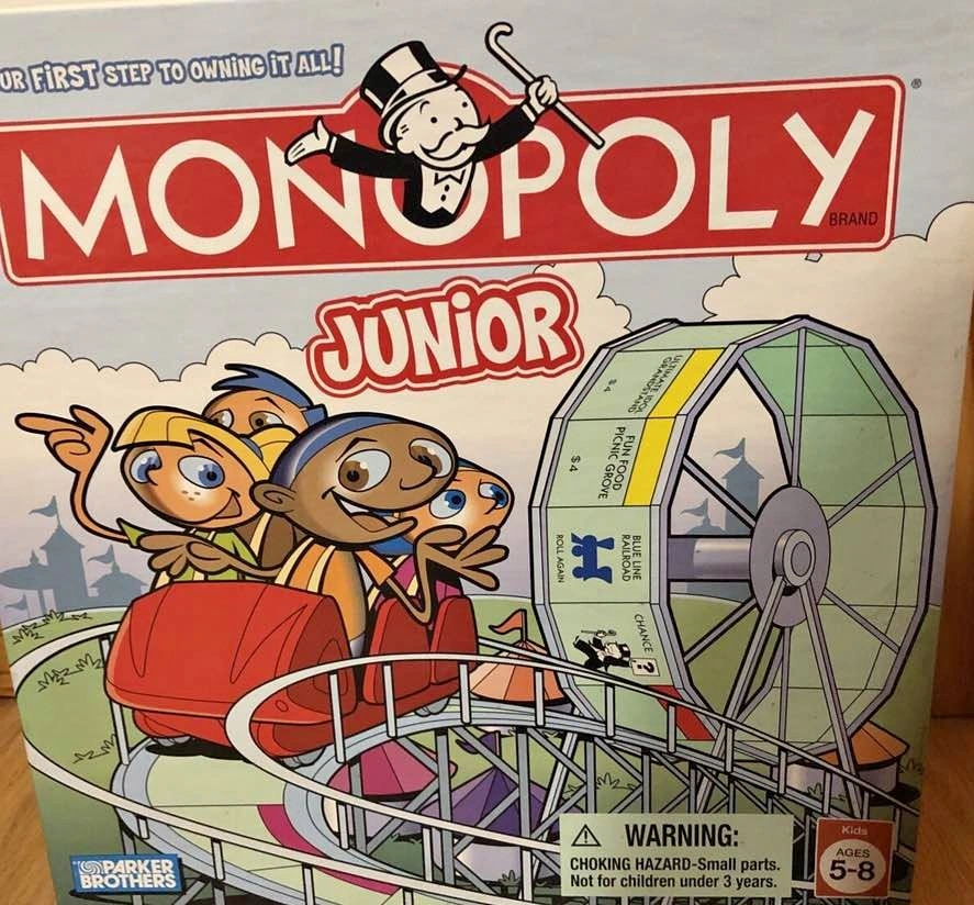2005 Monopoly Junior Board Game