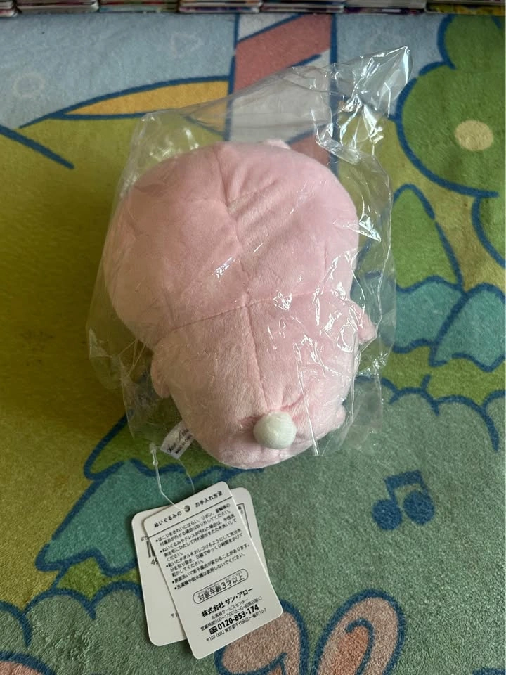 Chiikawa in pink onesie plush toy - photo 2