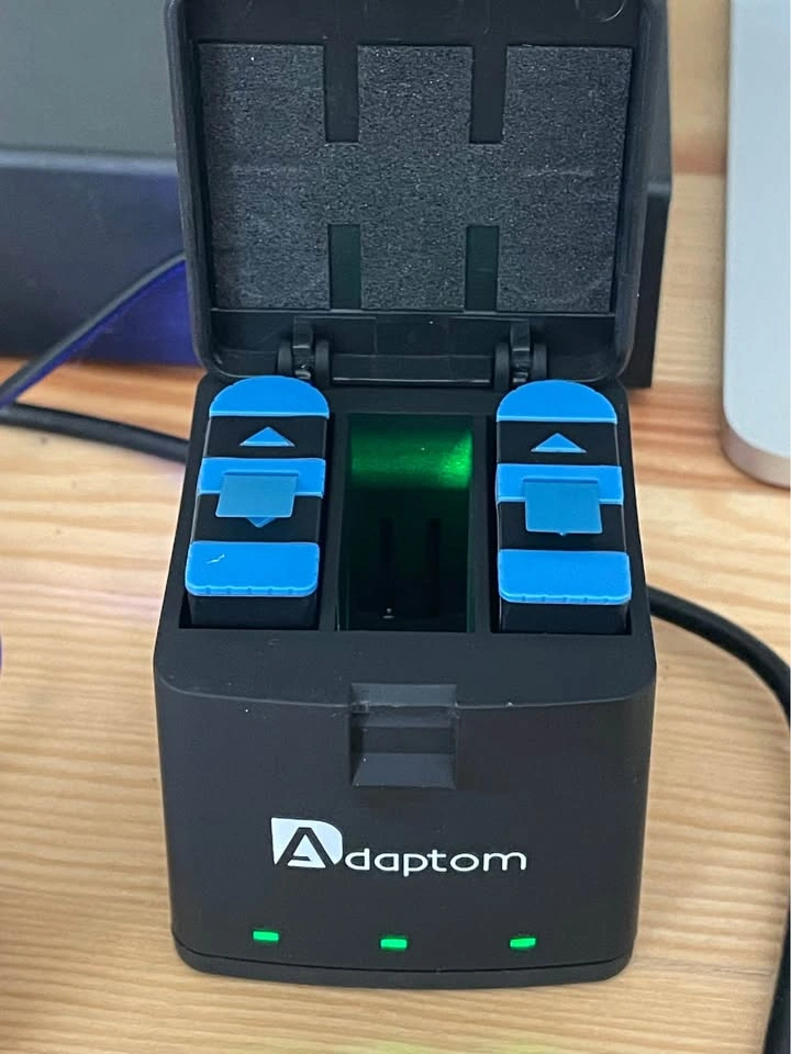 ⚽️ Adaptom Battery Charging Box for Hero 12/11/10/9 x2 batteries - photo 2
