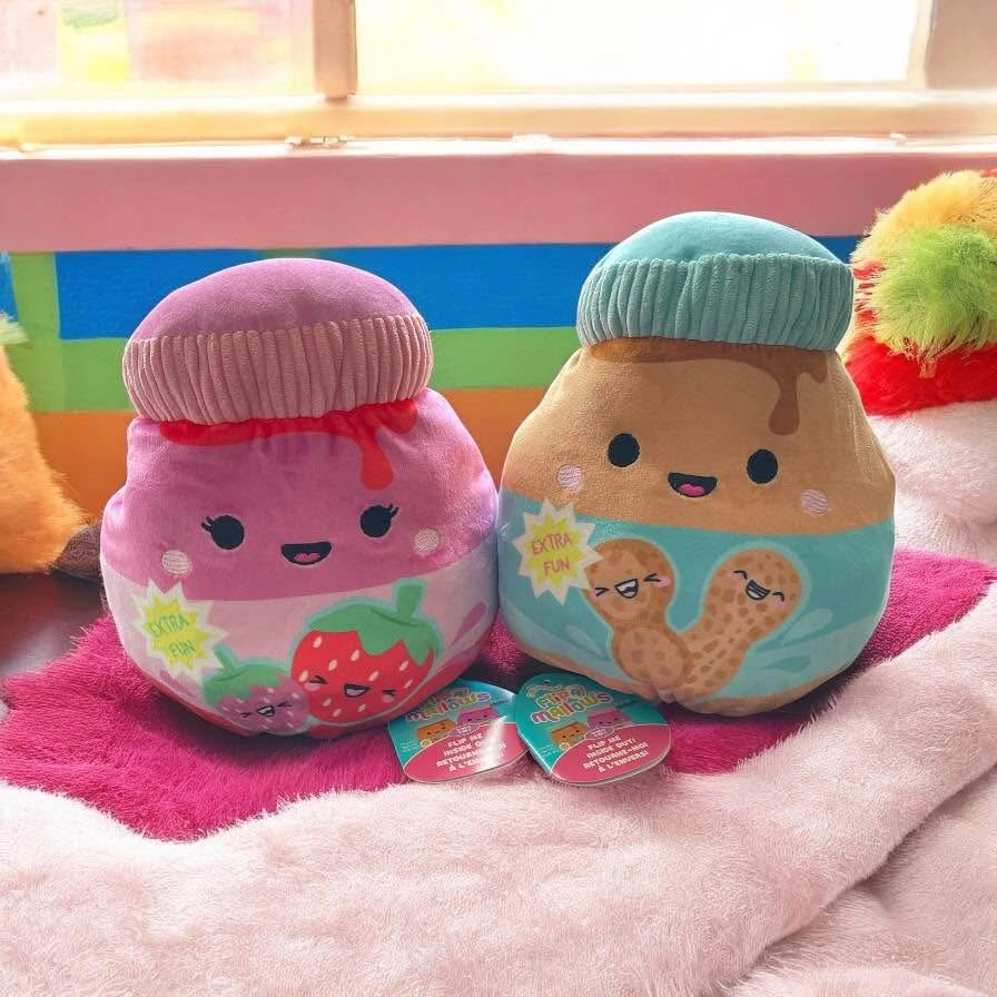 ⚽️ New 8” Squishmallows Flip a mallow plush NWT - photo 2