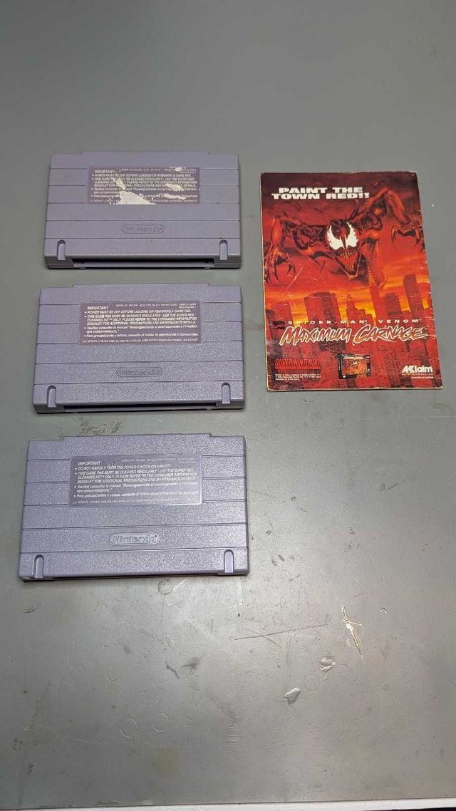 SNES Games Super Nintendo - photo 2