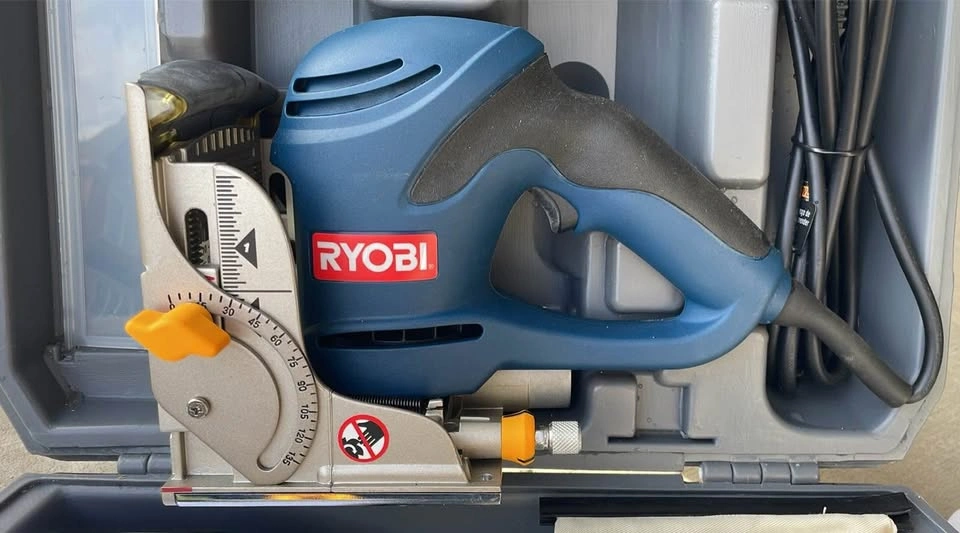 New RYOBI Biscuit Joiner Double Insulated JM82 with case - photo 2