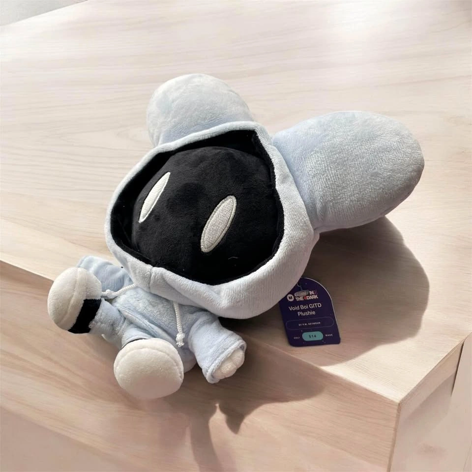 Limited edition Makeship Void Boi GITD Plushie only 514 made