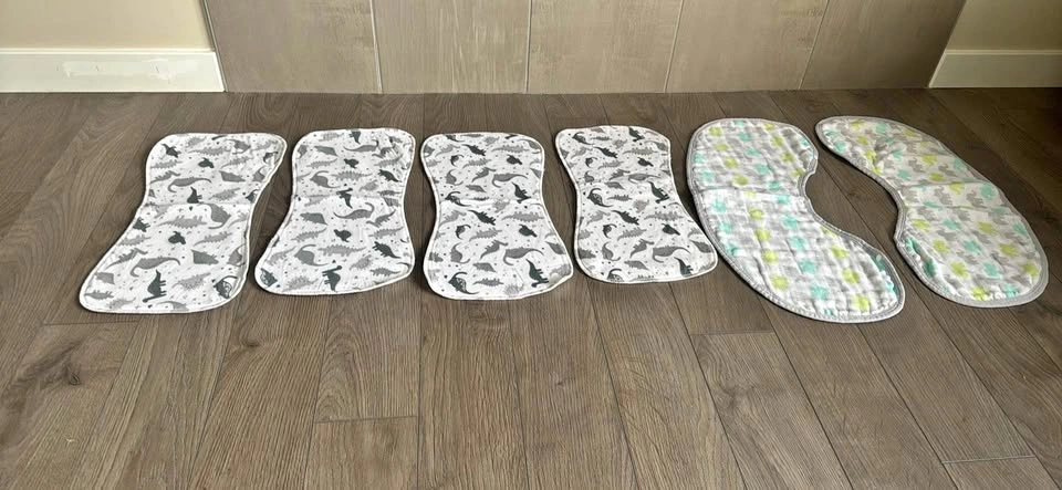 Brand new shoulder burp cloths