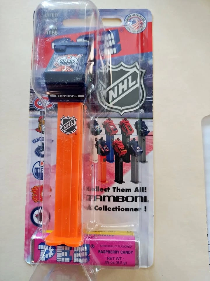 Pez Candy Dispensers with NHL Zamboni Toy
