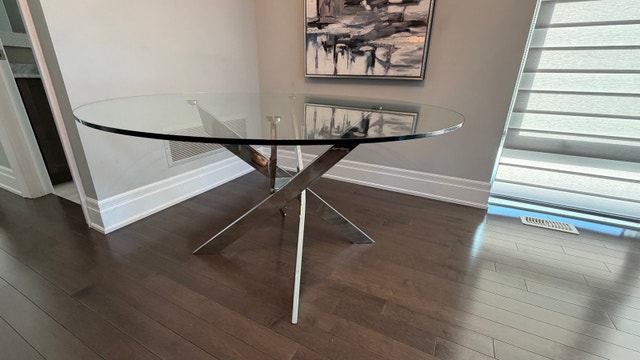 Glass Dining Table