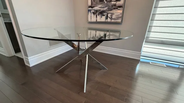 Glass Dining Table