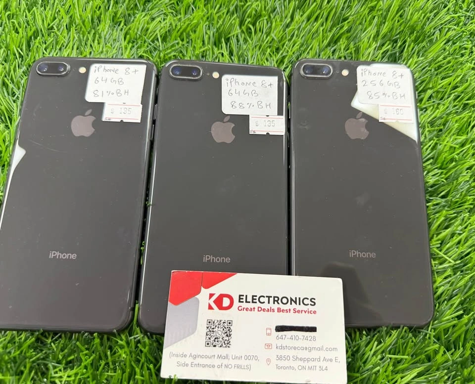 iPhone 8+ (64GB/256GB, 81~88%BH, Unlocked) - photo 2