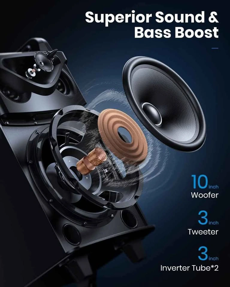 Brand New Sealed Moukey MTs10-2 Passive PA Speaker - photo 4