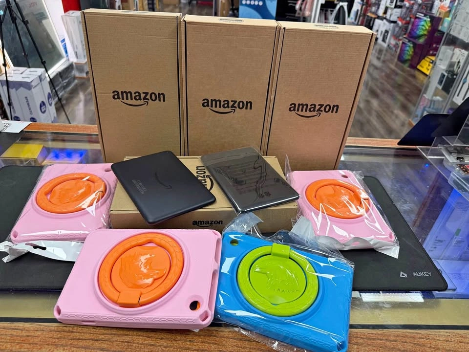 Amazon Fire HD7 Kids Tablet (Shockproof Case) BLUE, PINK
