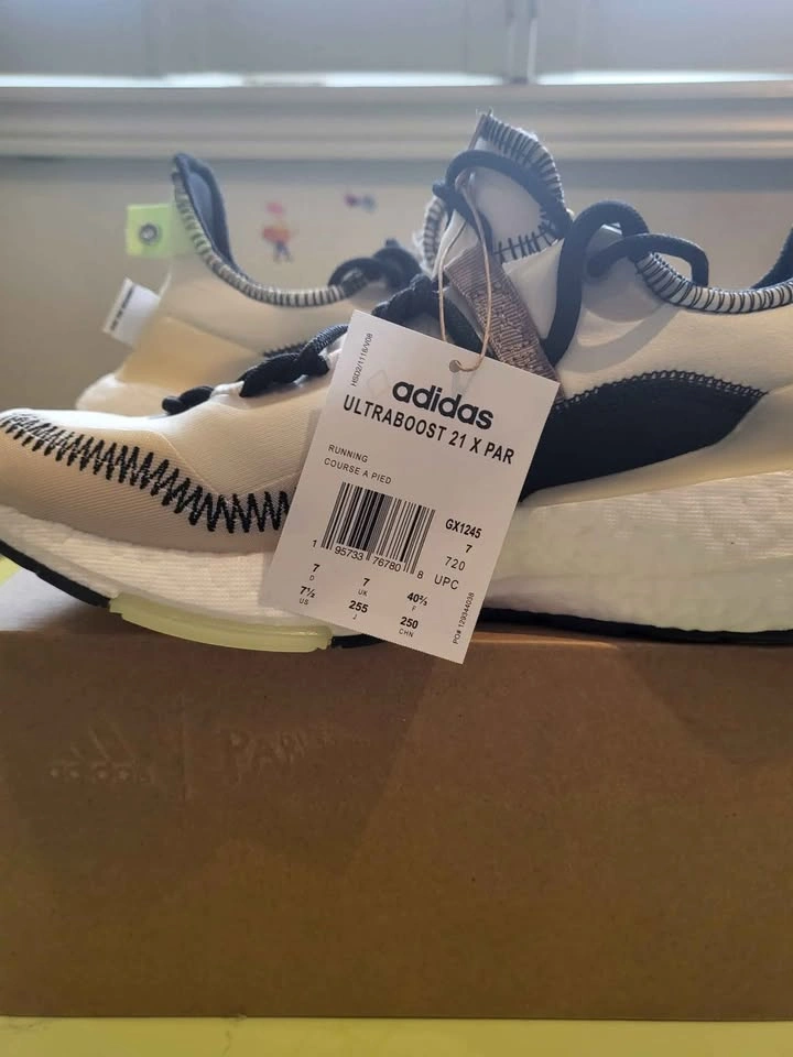 Adidas Ultraboost 21 x Parley Running Shoes Men’s 7.5 - photo 3