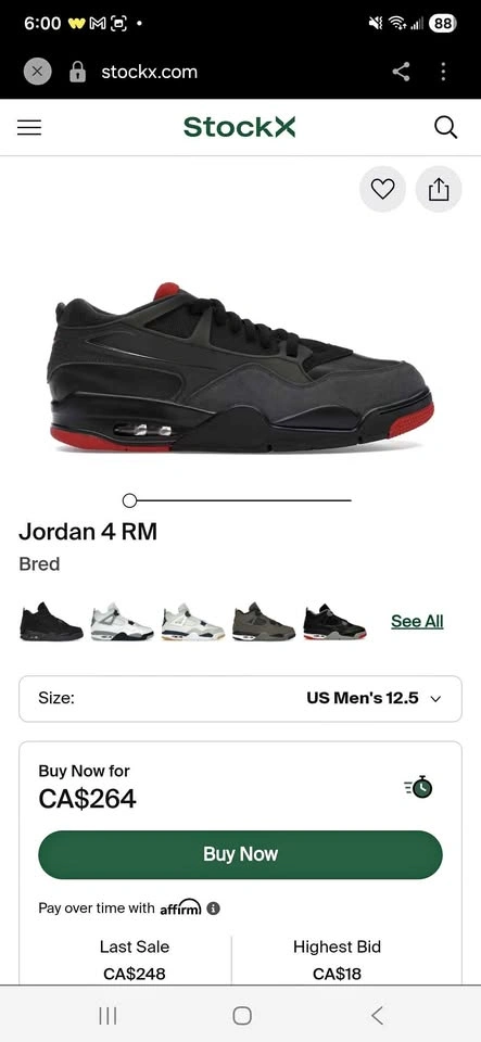 Nike Jordan APL Sneakers New