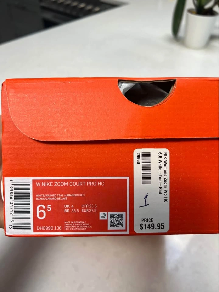 Women’s Nike Zoom Court Pro Tennis /Pickleball shoes size 6.5 - photo 5