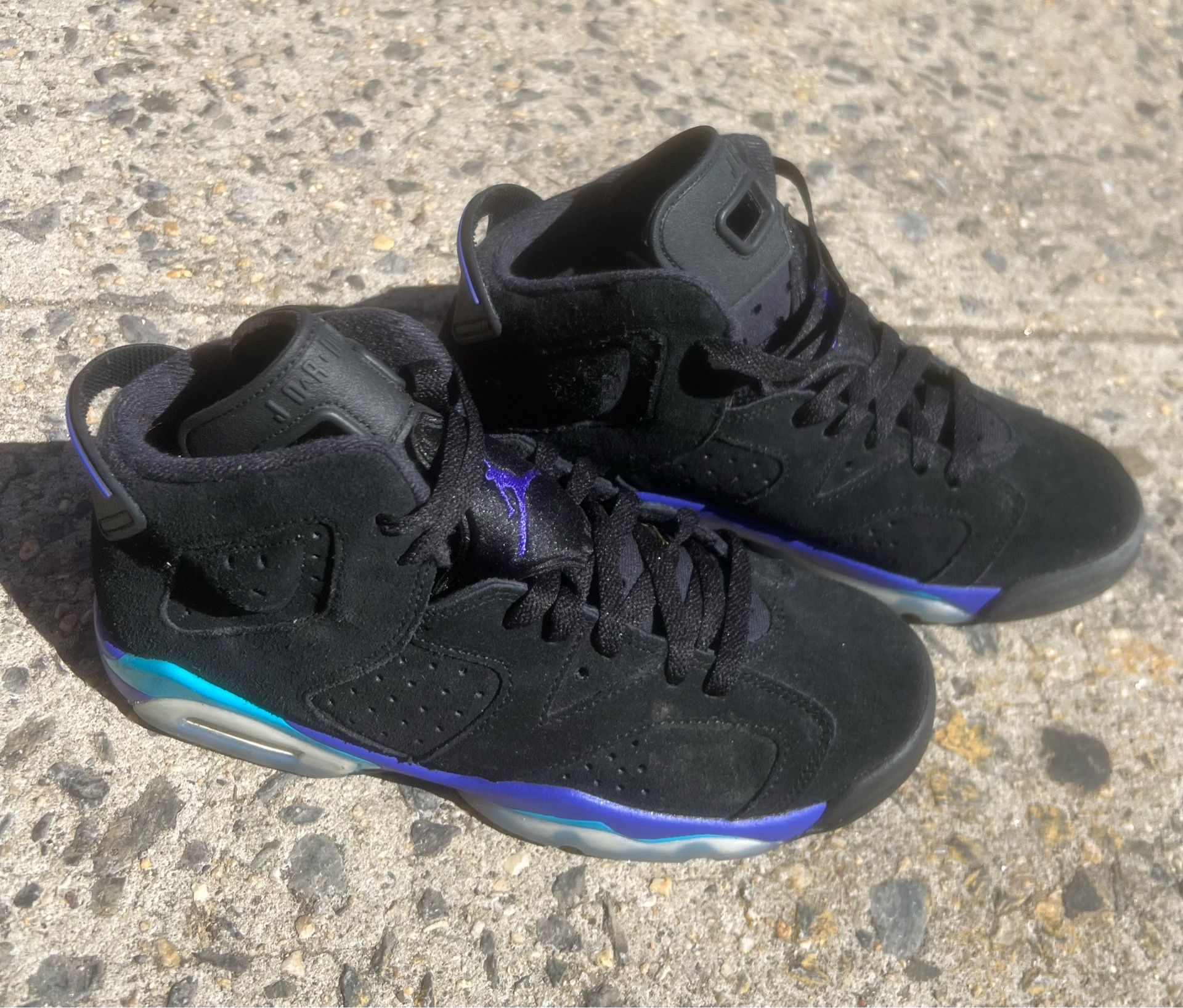 Jordan 6s aqua