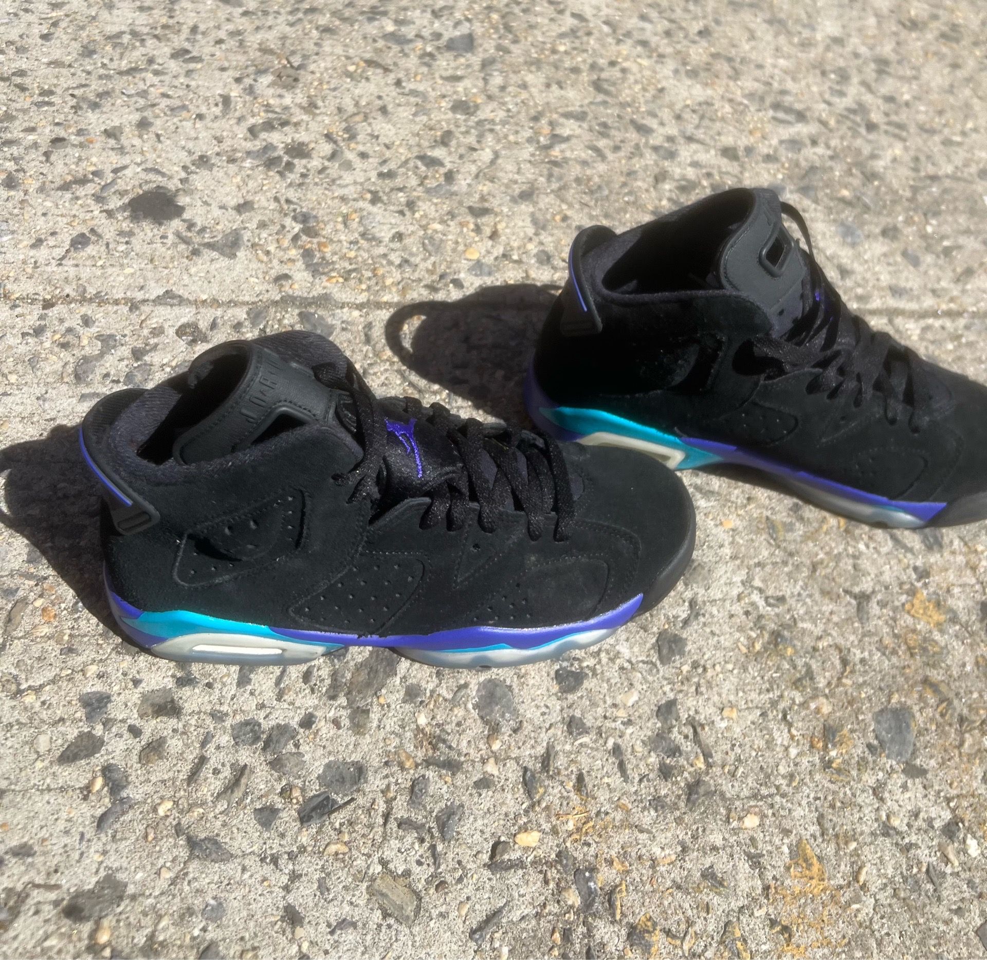 Jordan 6s aqua - photo 4